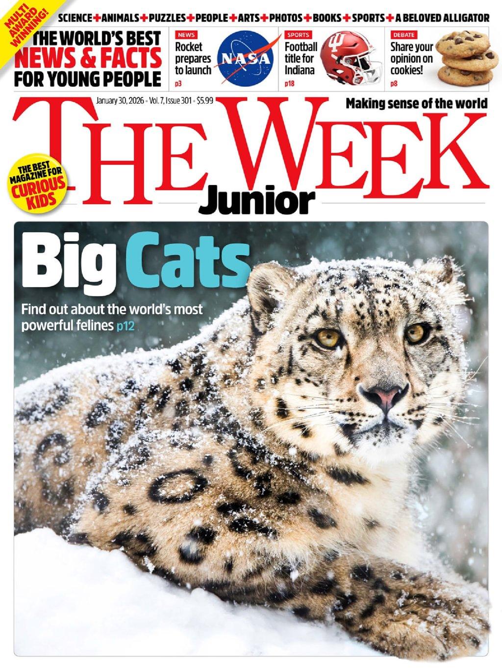 The Week Junior Print & Digital January 30th, 2026 Issue Cover