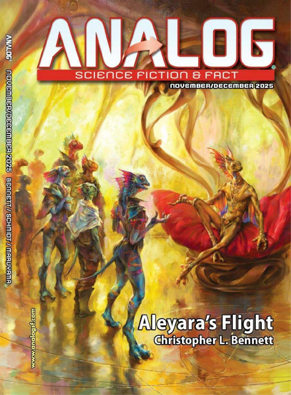 Analog Science Fiction and Fact Magazine Cover