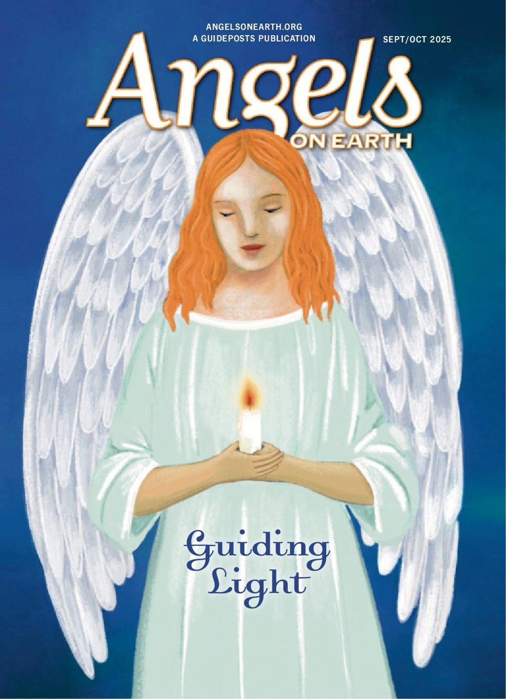 Angels on Earth Magazine September 1st, 2025 Issue Cover