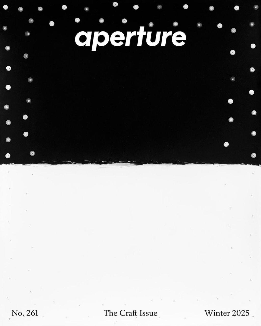 Aperture Magazine November 13th, 2025 Issue Cover