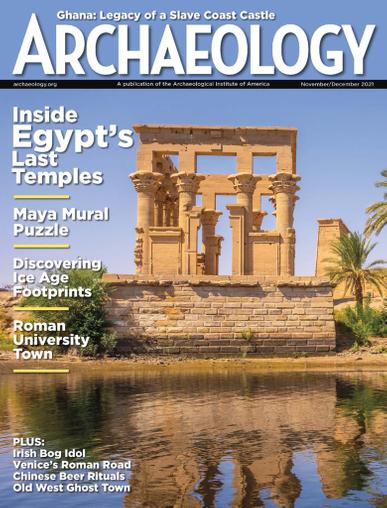 Archaeology Magazine November 1st, 2021 Issue Cover