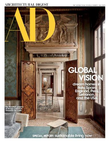 Architectural Digest Magazine May 1st, 2023 Issue Cover
