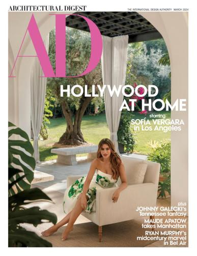 Architectural Digest Magazine March 1st, 2024 Issue Cover