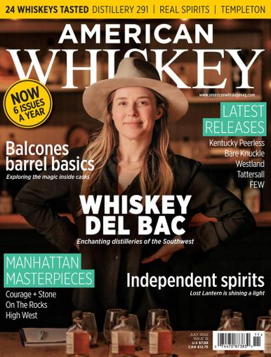 American Whiskey Magazine July 1st, 2022 Issue Cover