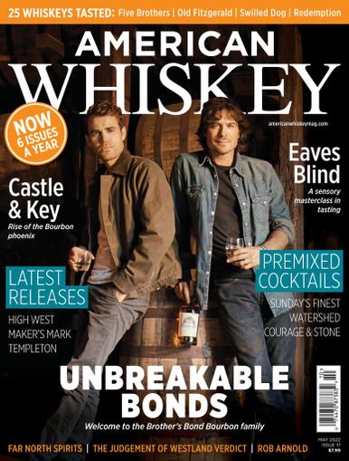 American Whiskey Magazine May 1st, 2022 Issue Cover