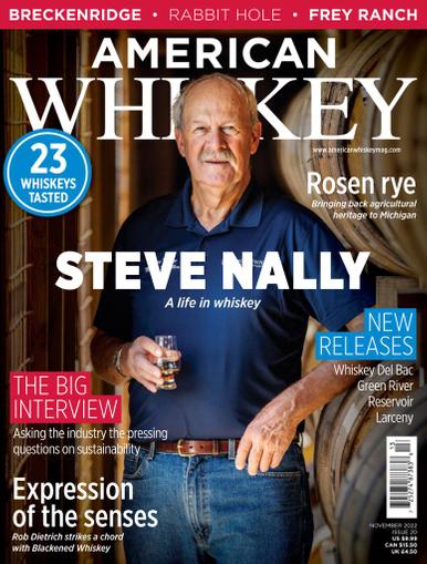 American Whiskey Magazine November 1st, 2022 Issue Cover