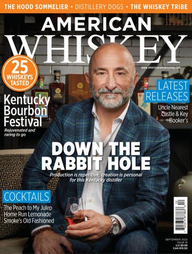 American Whiskey Magazine September 1st, 2022 Issue Cover