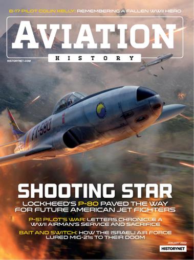 Aviation History Magazine January 1st, 2022 Issue Cover