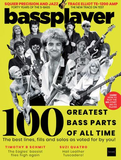 Bass Player Magazine September 1st, 2022 Issue Cover