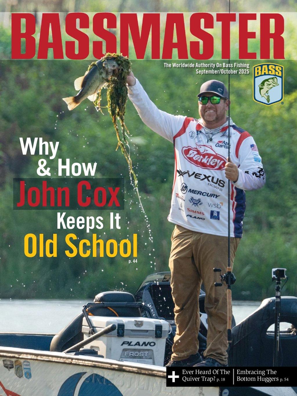 Bassmaster Magazine September 1st, 2025 Issue Cover