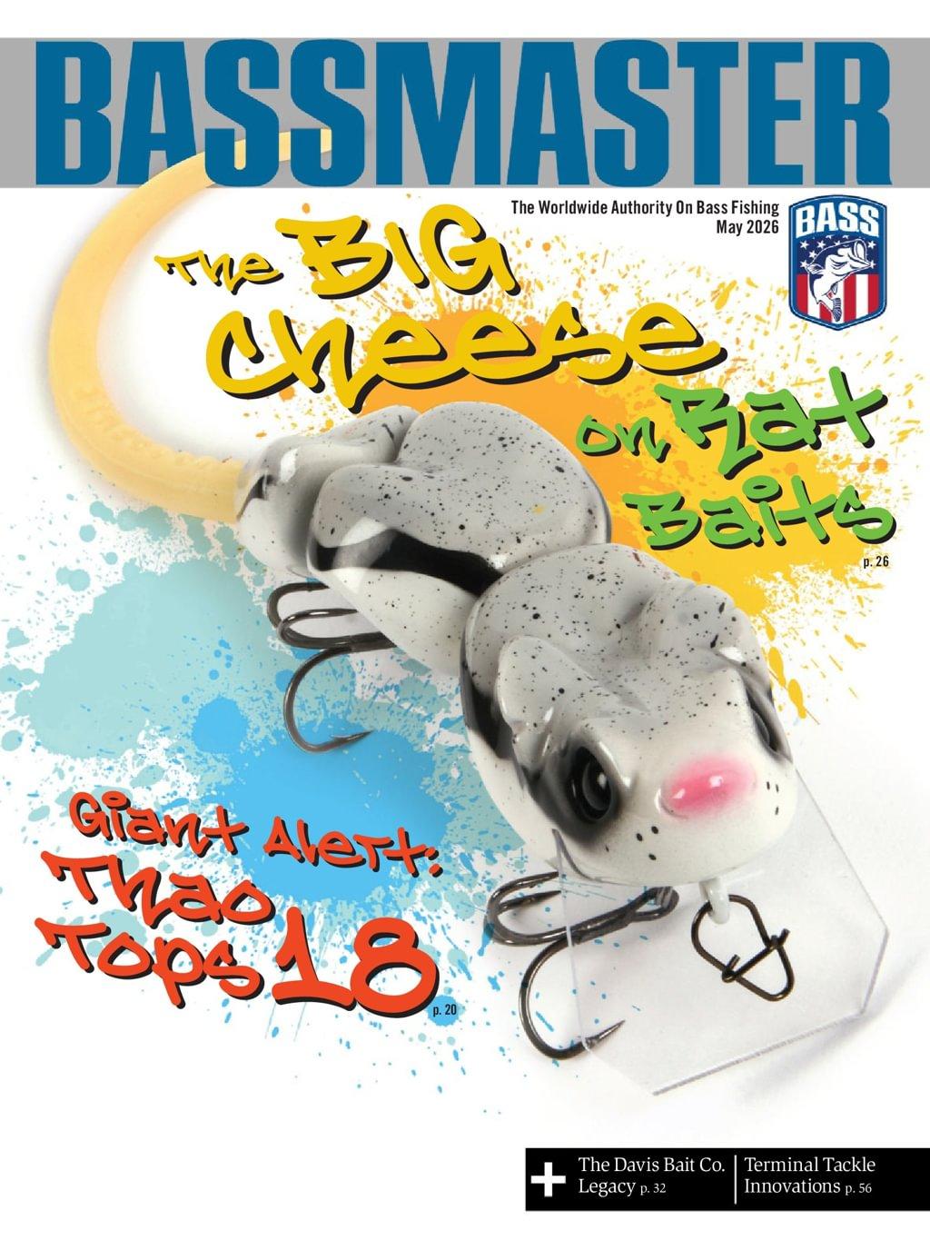 Bassmaster Magazine Subscription                    May 1st, 2026 Issue