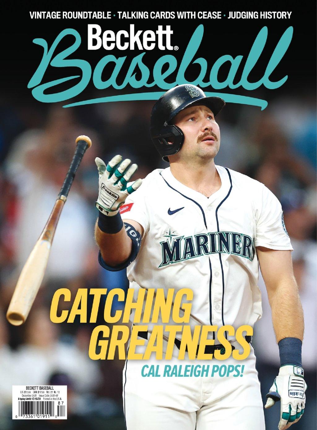 Beckett Baseball Magazine December 1st, 2025 Issue Cover