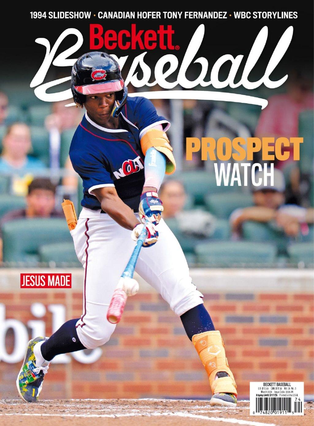 Beckett Baseball Magazine Subscription                    March 1st, 2026 Issue