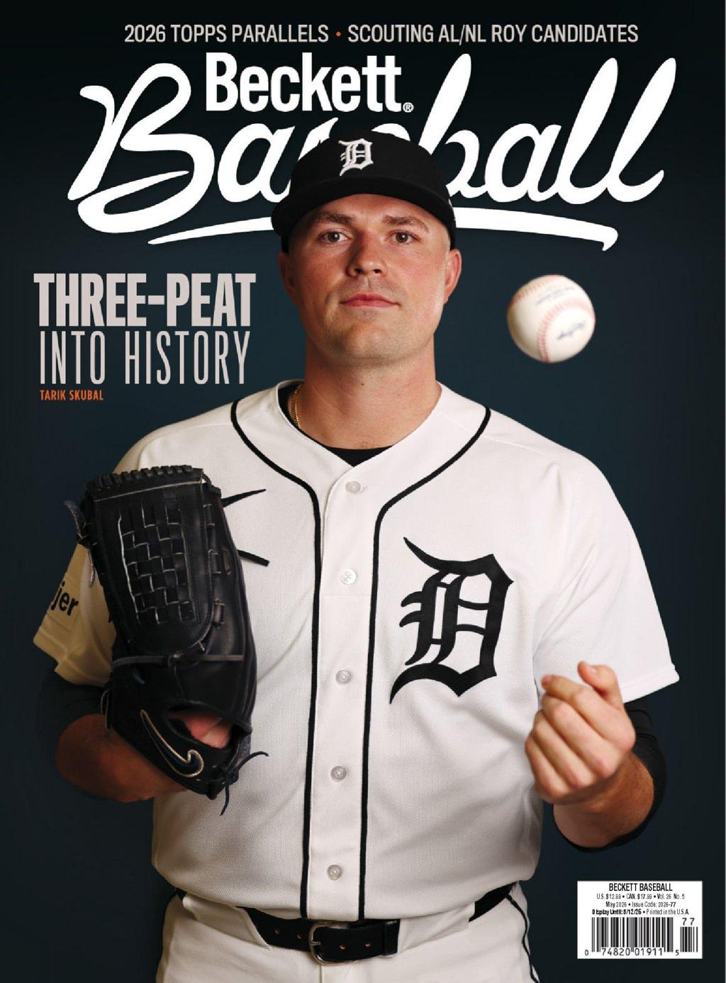 Beckett Baseball Magazine May 1st, 2026 Issue Cover