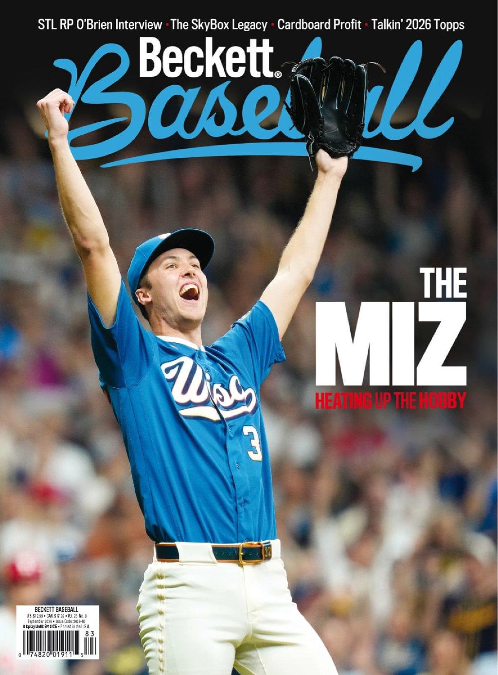 Beckett Baseball Magazine September 1st, 2026 Issue Cover