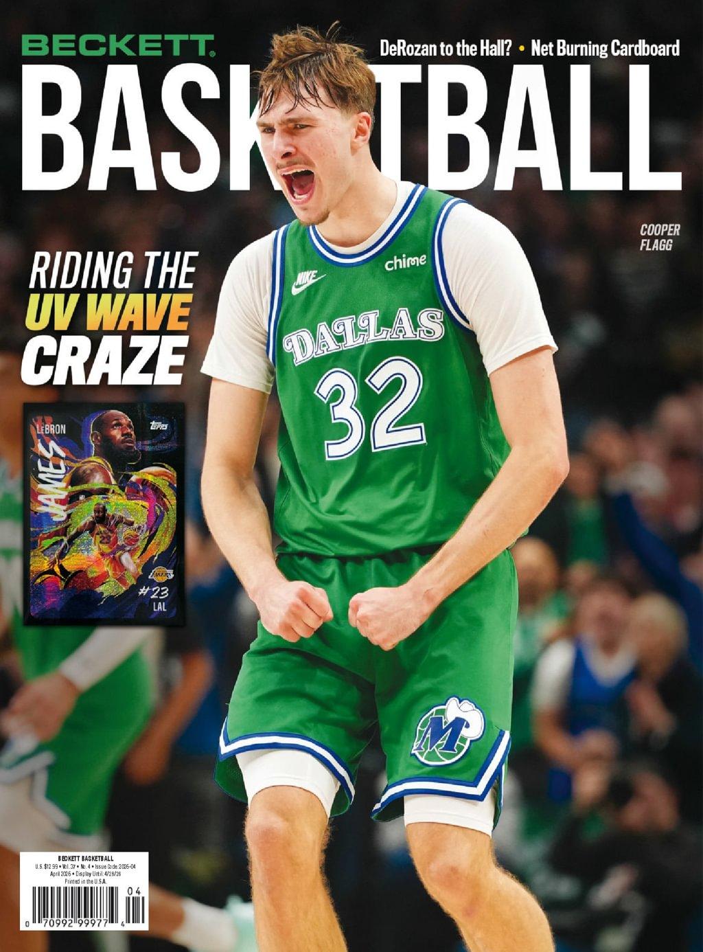 Beckett Basketball Magazine April 1st, 2026 Issue Cover