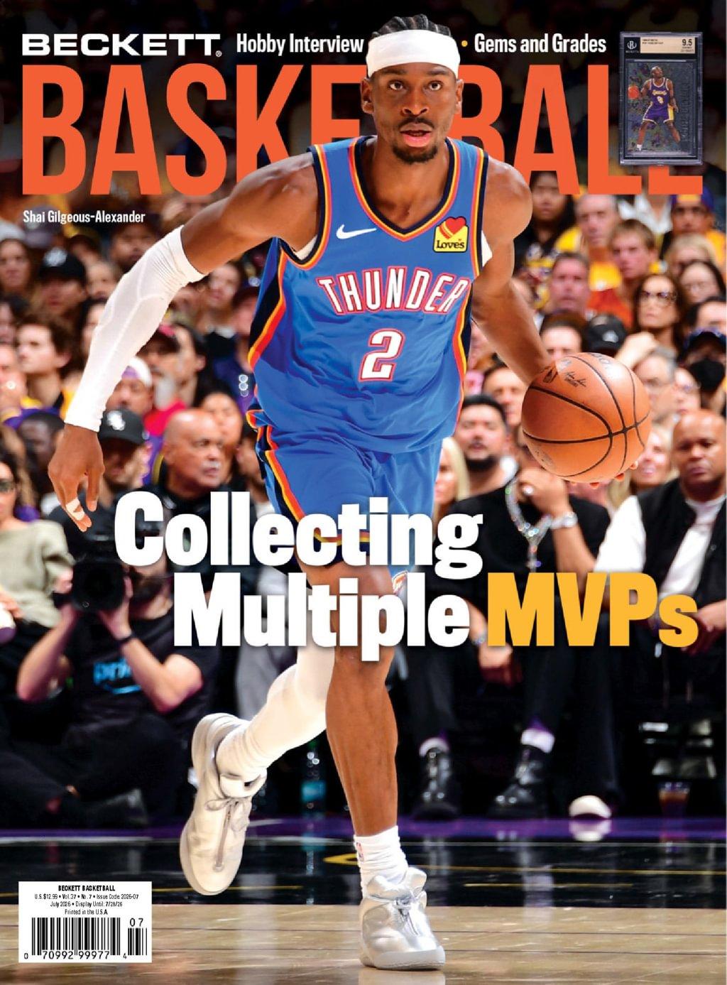 Beckett Basketball Magazine July 1st, 2026 Issue Cover