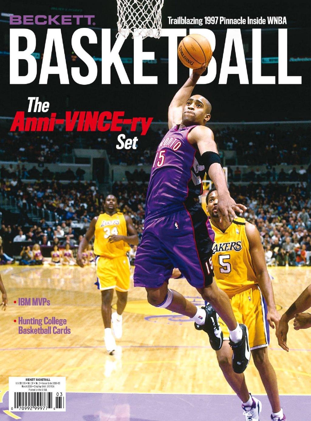 Beckett Basketball Magazine March 3rd, 2026 Issue Cover