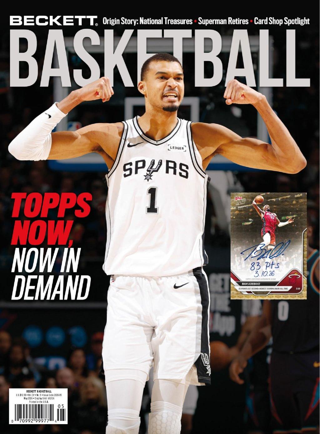 Beckett Basketball Magazine Subscription                    May 1st, 2026 Issue