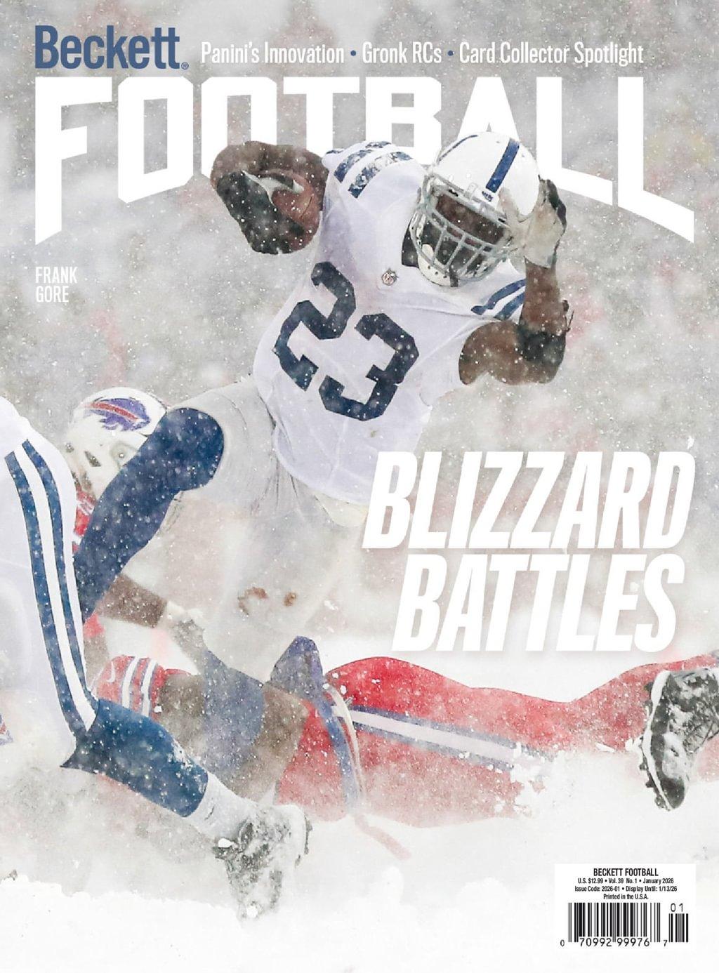 Beckett Football Magazine Subscription                    January 1st, 2026 Issue