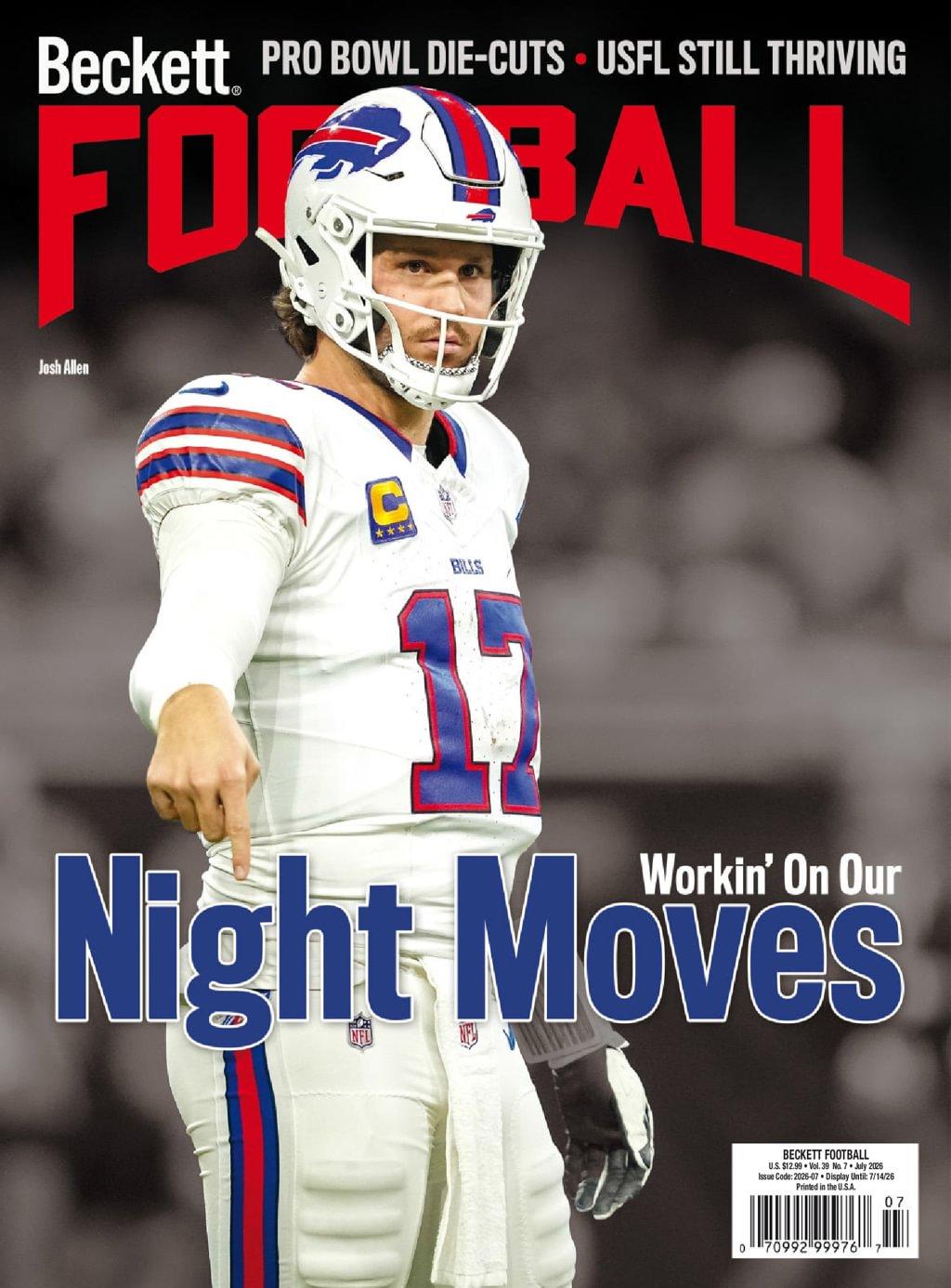 Beckett Football Magazine July 1st, 2026 Issue Cover