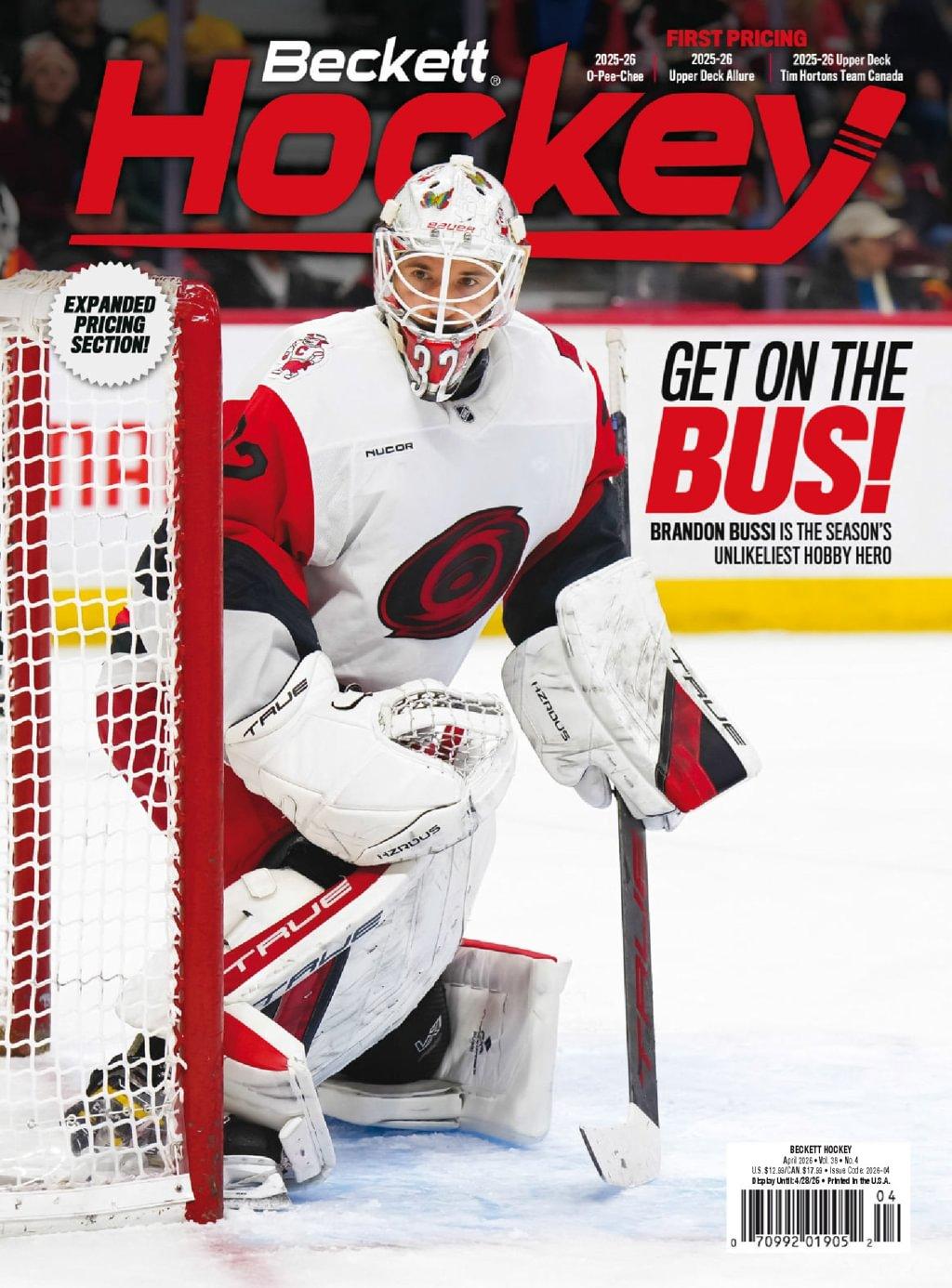 Beckett Hockey Magazine Subscription                    April 1st, 2026 Issue