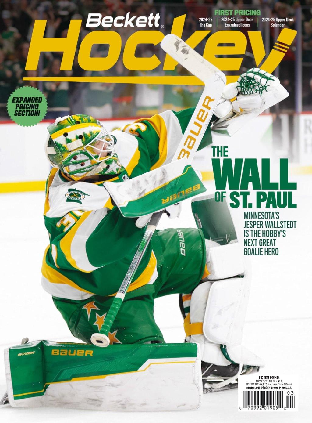 Beckett Hockey Magazine March 3rd, 2026 Issue Cover