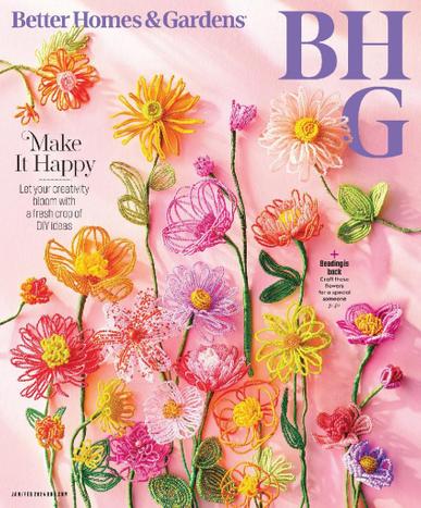 Better Homes & Gardens Magazine February 1st, 2024 Issue Cover