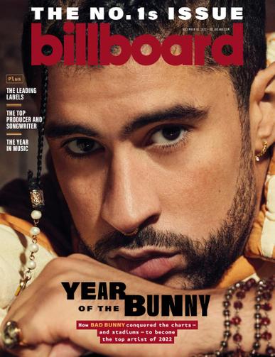 Billboard Magazine December 10th, 2022 Issue Cover