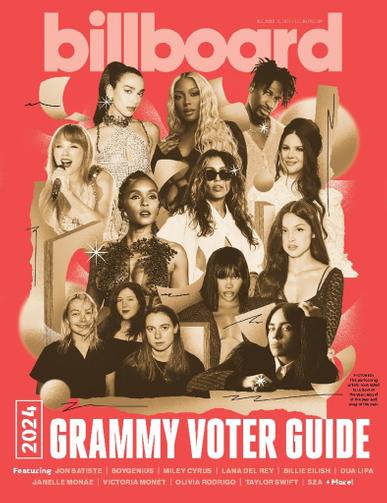 Billboard Magazine December 16th, 2023 Issue Cover