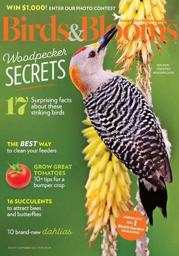Birds & Blooms Magazine August 1st, 2022 Issue Cover