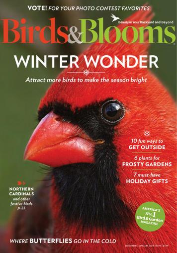 Birds & Blooms Magazine December 1st, 2022 Issue Cover
