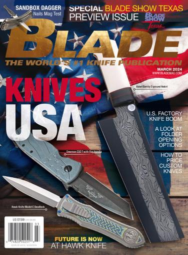 Blade Magazine March 1st, 2024 Issue Cover