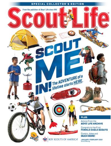 Scout Life Magazine January 1st, 2021 Issue Cover