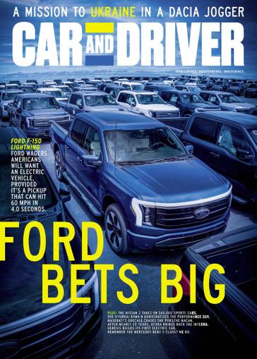 Car and Driver Magazine July 1st, 2022 Issue Cover