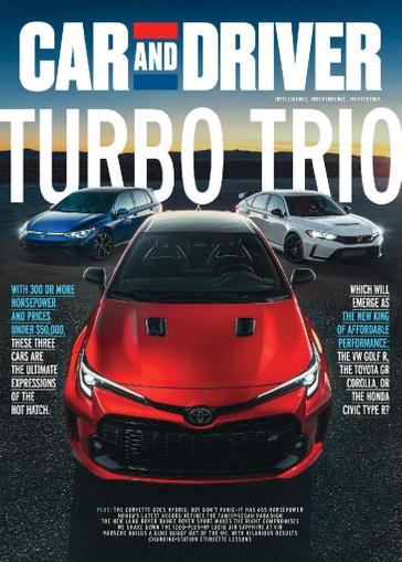 Car and Driver Magazine April 1st, 2023 Issue Cover