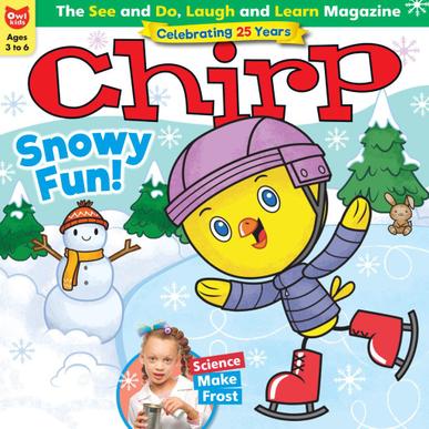 Chirp Magazine December 1st, 2022 Issue Cover