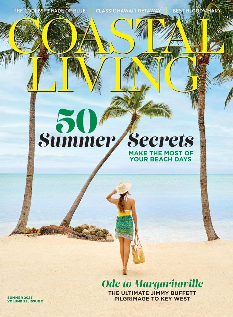 Coastal Living Magazine April 21st, 2025 Issue Cover