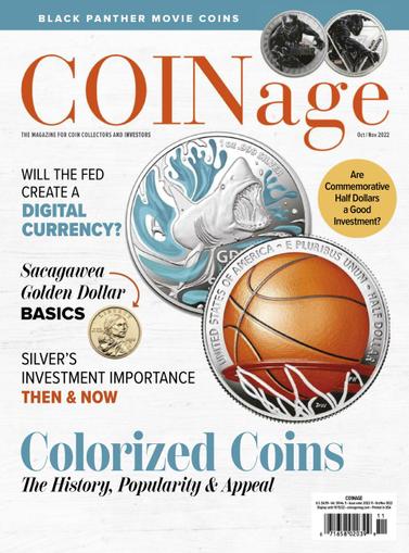 Coinage Magazine Cover