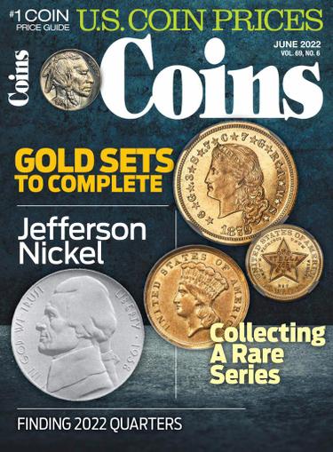 Coins Magazine June 1st, 2022 Issue Cover