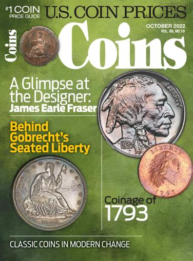 Coins Magazine October 1st, 2022 Issue Cover