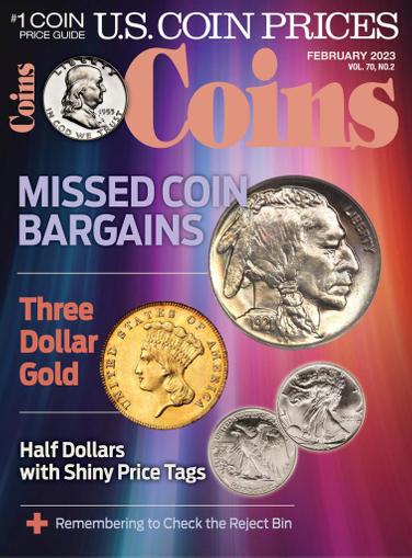 Coins Magazine February 1st, 2023 Issue Cover