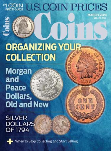 Coins Magazine March 1st, 2023 Issue Cover