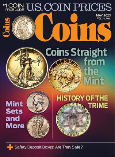 Coins Magazine May 1st, 2023 Issue Cover