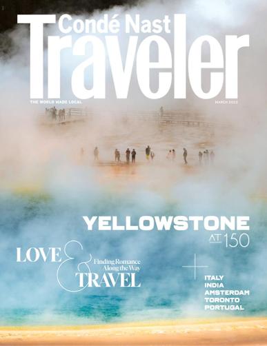 Conde Nast Traveler Magazine March 1st, 2022 Issue Cover
