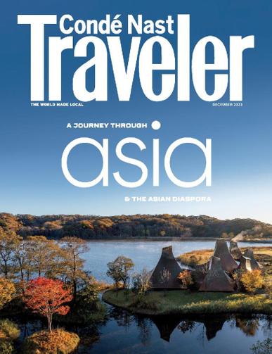 Conde Nast Traveler Magazine December 1st, 2023 Issue Cover