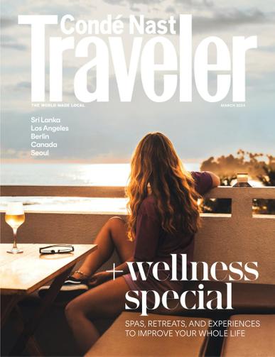Conde Nast Traveler Magazine March 1st, 2024 Issue Cover