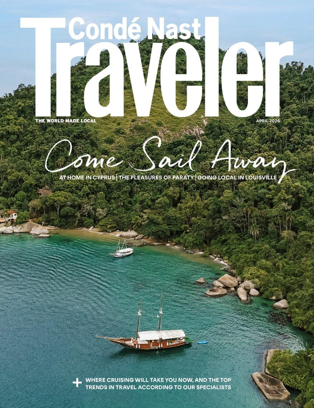 Conde Nast Traveler Magazine Subscription                    April 1st, 2026 Issue