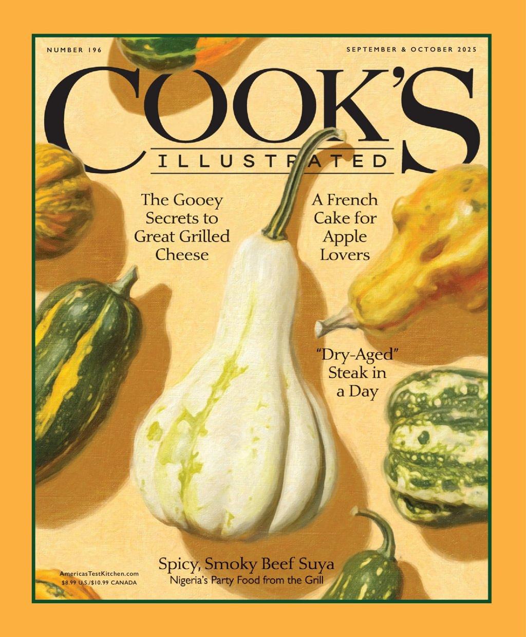 Cook's Illustrated Magazine September 1st, 2025 Issue Cover