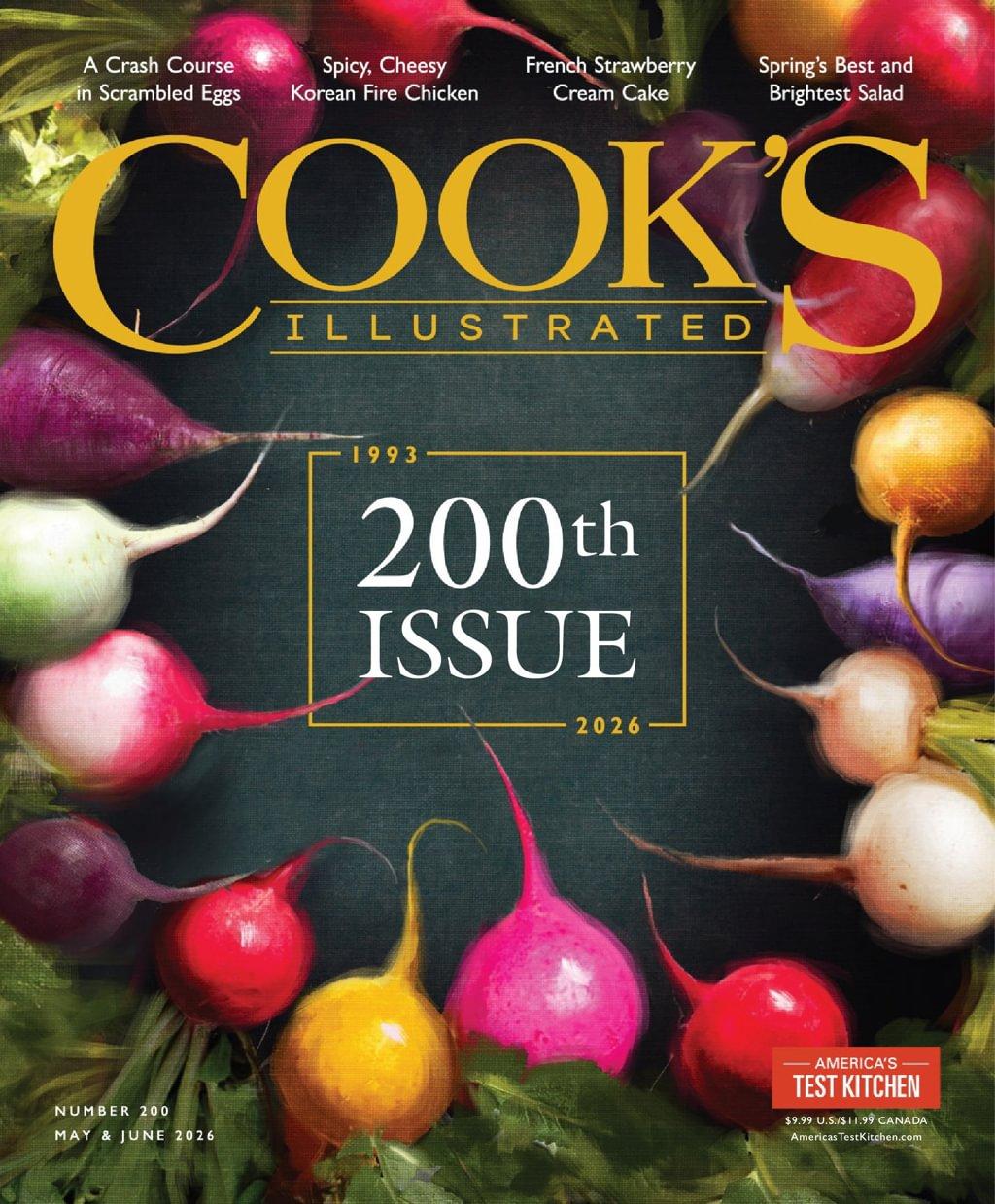 Cook's Illustrated Magazine May 1st, 2026 Issue Cover